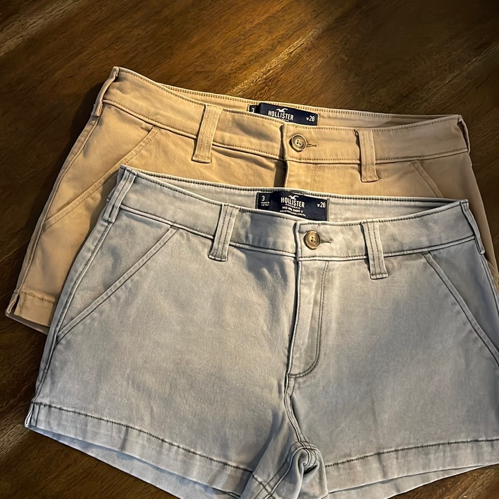 SET OF 2 HOLISTER SHORTS OR SOLD SEPERATELY